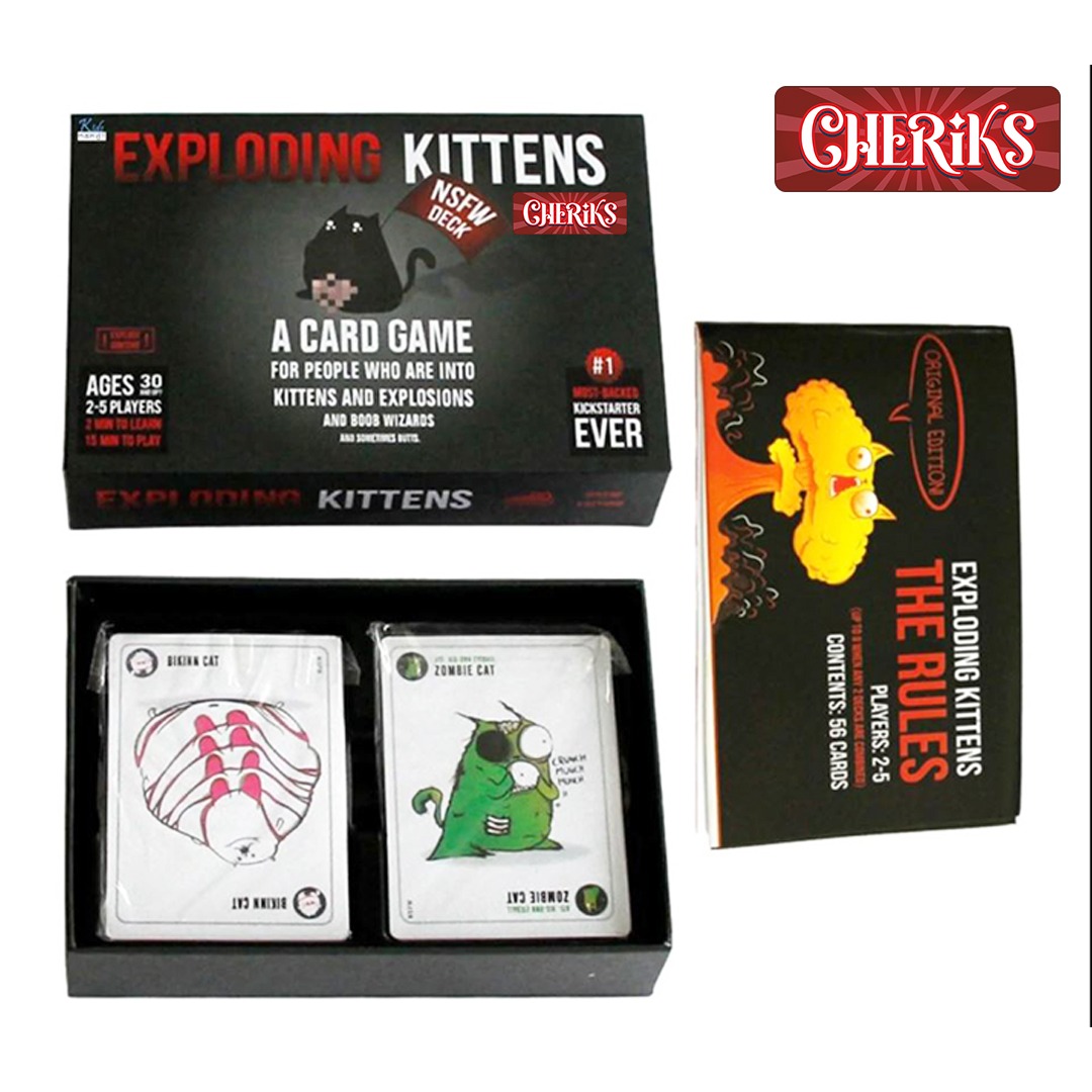 Exploding Kittens Card Game - Cheriks